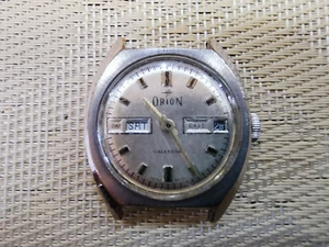 Vintage RARE SWISS MEN WATCH ORION - Picture 1 of 4