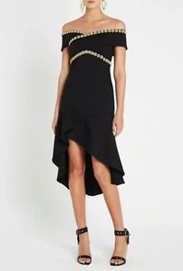Sass & Bide 'ENLIGHTENMENT' Beaded Midi Dress Size 36 (RRP: $750) - Picture 1 of 7