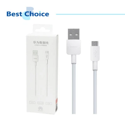Cable de Carga Original Huawei Oficial Tipo-A a Micro USB (AP70) - Blanco Foto 1 de 4