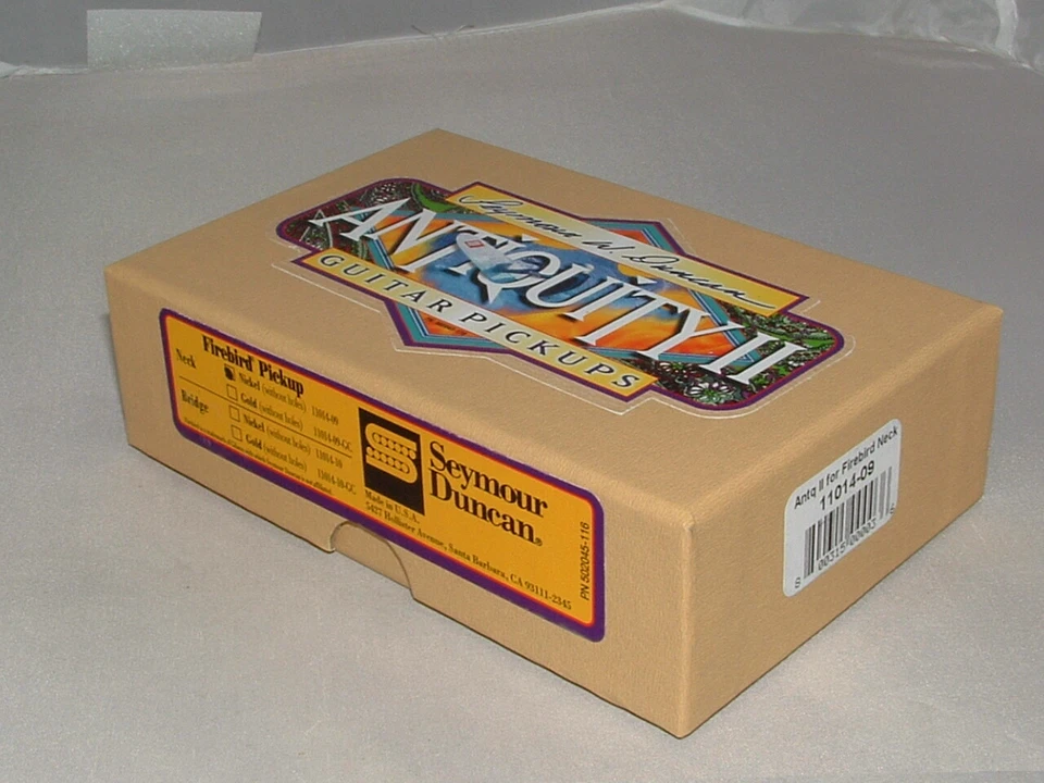 Seymour Duncan 11014-09-Gc Antigüedad 2 Cuello para Firebird DORADO Nueva Garantía Foto 1 de 1