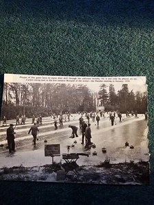 El87 Ephemera 1958 picture Dundee curling meeting - Picture 1 of 1