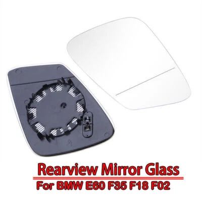 Espejo retrovisor lateral conductor+pasajero cristal para BMW E60 E61 F07 F10 F18 F11 F06 F13 F12. Foto 1 de 4
