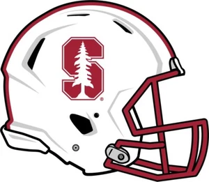 Stanford Cardinal Helmet Logo - Die Cut Laminated Vinyl Sticker/Decal - Picture 1 of 1