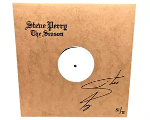 New Journey Steve Perry The Season Record Vinyl Autographed Signed 51/75 - Picture 1 of 2