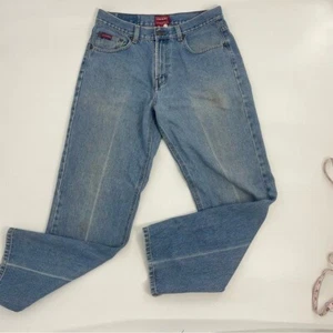 Vintage Herren CHAPS High Rise Denim Light Wash Relaxed Fit Dad Jeans W33 90s Y2K - Bild 1 von 12