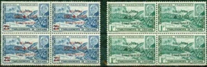 OCEANÍA (POLINESIA FRANCESA) -1944- BLOQUES DE OBRAS COLONIALES DE 4-1-EN MUY BUEN ESTADO** - Imagen 1 de 1