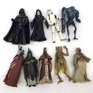 Lote de nueve figuras de acción Hasbro Empire Separatists Senado Star Wars 1998-2006 - Imagen 1 de 16