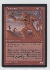 1997 Magic: The Gathering - Tempest Flowstone Giant 3g6