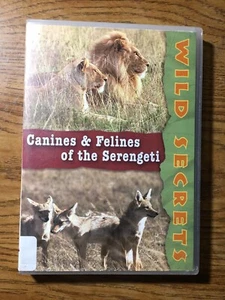 Canines & Felines Of The Serengeti DVD Wild Secrets Tested Free Shipping - Imagen 1 de 2