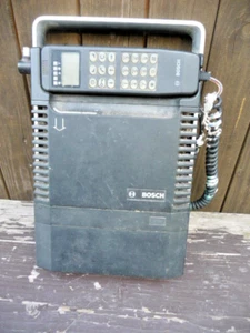 Tragbarer Bosch C -Netz Ziegel Autotelefon um 1990 - Bild 1 von 3