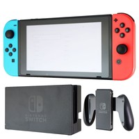 New Version Nintendo Switch 32 Gb Console Neon Blue Red Joy Con Hac 001 01 Ebay