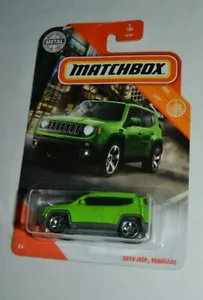MATCHBOX 2020 MBX CITY - 2019 JEEP RENEGADE GRÜN - Bild 1 von 3