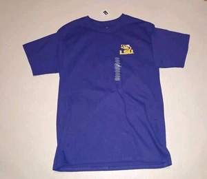 LSU Tigers Eye purple gold short sleeve Medium t-shirt Louisiana State - Picture 1 of 19
