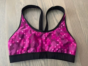 TYP Woman’s Black Purple Racerback Sports Bra Sz S NWOT - Picture 1 of 4