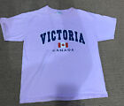 Victoria Canada Pink Used Women Size M T Shirt