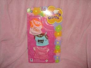 Groovy Girls Ts Please Groovy Gear 3 T-Shirts Clothes NIP Sealed - Imagen 1 de 2