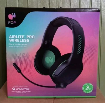 PDP Airlite Pro Wireless Gaming Headset Designed for Xbox - Black - Image 1 of 4