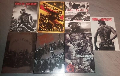 SONS OF ANARCHY STAGIONI DA 1 A 7 IN ITALIANO DVD  - Immagine 1 di 4