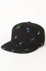Sombrero cámper Vans Off The Wall Brohola Palms Snapback corona suave negro nuevo con etiquetas - Imagen 1 de 1