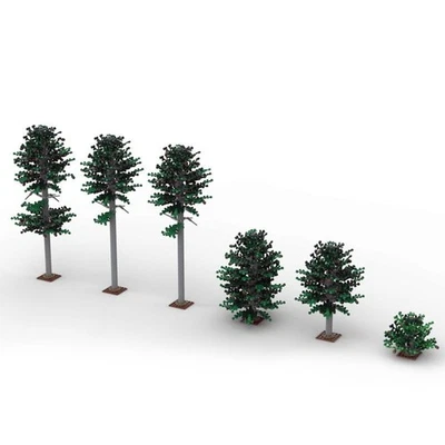 2025 Norway Pine Tree Set for City Theme 1916 Pieces Building Toys Set - Image 1 of 4