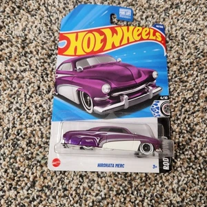 Hot Wheels 2025 SIN Super Treasure Hunt Hirohata Merc púrpura HW Rod Squad #4/10 - Imagen 1 de 1