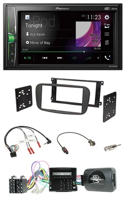 Pioneer 2DIN Lenkrad DAB USB Bluetooth Autoradio für Ford Focus C-Max Galaxy ab - Bild 1 von 4