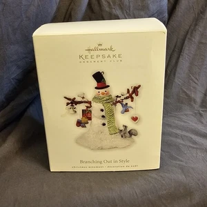 Hallmark Keepsake adorno de Navidad ramificado con estilo 2010 usado en excelente estado - Imagen 1 de 11