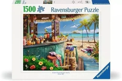 PUZZLE 1500 PEZZI ravensburger CHIOSCO IN SPIAGGIA originale CM 80 X 60 - Immagine 1 di 2
