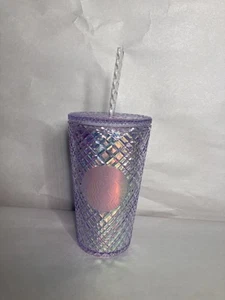 Bicchiere Starbucks Holiday 2022 iridescente unicorno gioiello tazza grande 16 oz NUOVO - Foto 1 di 5