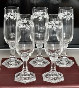 5 Rosenthal Sektgläser Classic Rose Maria Rosenranke Sektglas Champagnerflöten - Bild 1 von 10