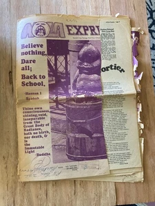 NOLA EXPRESS 9/9/1971 underground newspaper new orleans - Picture 1 of 2