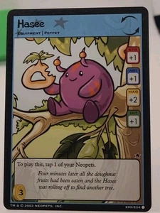 Hasee Neopets Base Set 200/234 DMG - Picture 1 of 2