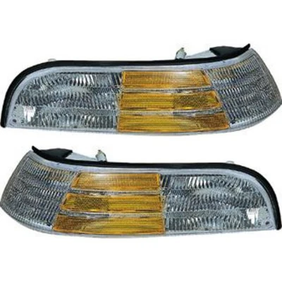 Corner Light For 92-97 Ford Crown Victoria LX Set of 2 Left & Right Incandescent - Image 1 of 4