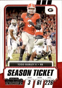Panini 2021 Contenders Draft Picks Todd Gurley II #58 Season Ticket - Bild 1 von 2