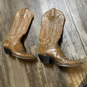 Vintage Hondo Ostrich Ladies Seven And A Half Boot Size 7 - Picture 1 of 7