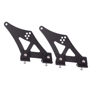 Kit de soportes de montaje de alerón trasero universal de aleación de aluminio CNC de 5" atornillables - Imagen 1 de 5