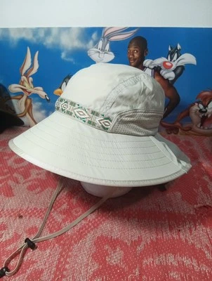 Sunday Afternoons Adventure Sun Hat  Optional Neck Coverage Sz M Cream P - Image 1 of 4