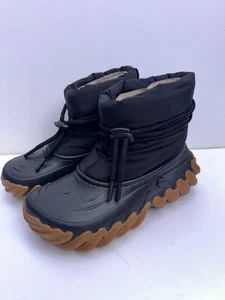 Crocs Echo Boots In Black Gum Unisex Size UK M 5 W6 EUR 38-39 Insulated NEW - Picture 1 of 7
