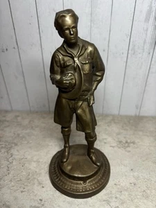 Vintage R Tait McKenzie Boy Scouts of America Figurine Metal Sculpture READ - Picture 1 of 11