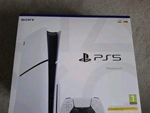 Sony PS5 Slim Disc Edition Console - White (Brand New) - Picture 1 of 1