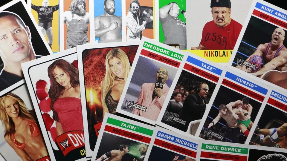 2005 Topps Heritage WWE Pick Your EX - NM Cards - Image 1 of 4