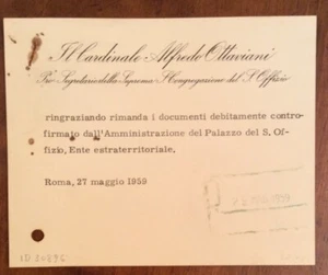 Biglietto da visita di Alfredo Ottaviani - Picture 1 of 1