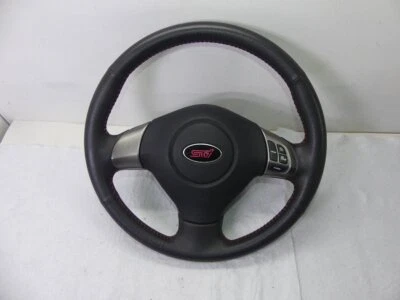 Subaru Forester SH9 STI Steering Wheel Red Stitching OEM JDM from Japan - Image 1 of 4