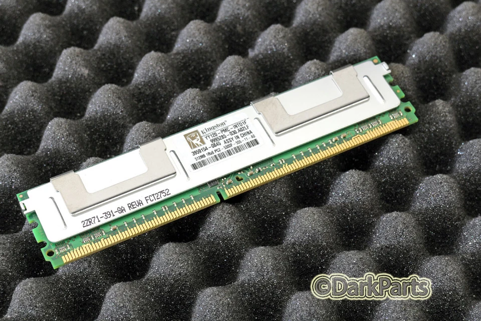 Kingston YY120-PMC-INTD1F 512MB Memory RAM PC2-5300F-555-11-A0 PowerEdge 2950 - Image 1 of 1