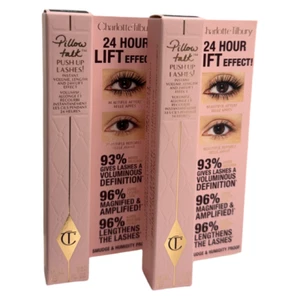 2 Stück Charlotte Tilbury Pillow Talk Push Up Lashes Mascara * SCHWARZ * volle Größe - Bild 1 von 1