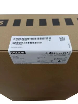 6SN1123-1AA00-0DA1 NEW SIEMENS 6SN1 123-1AA00-0DA1 SIMODRIVE 611 POWER MODULE - Image 1 of 3