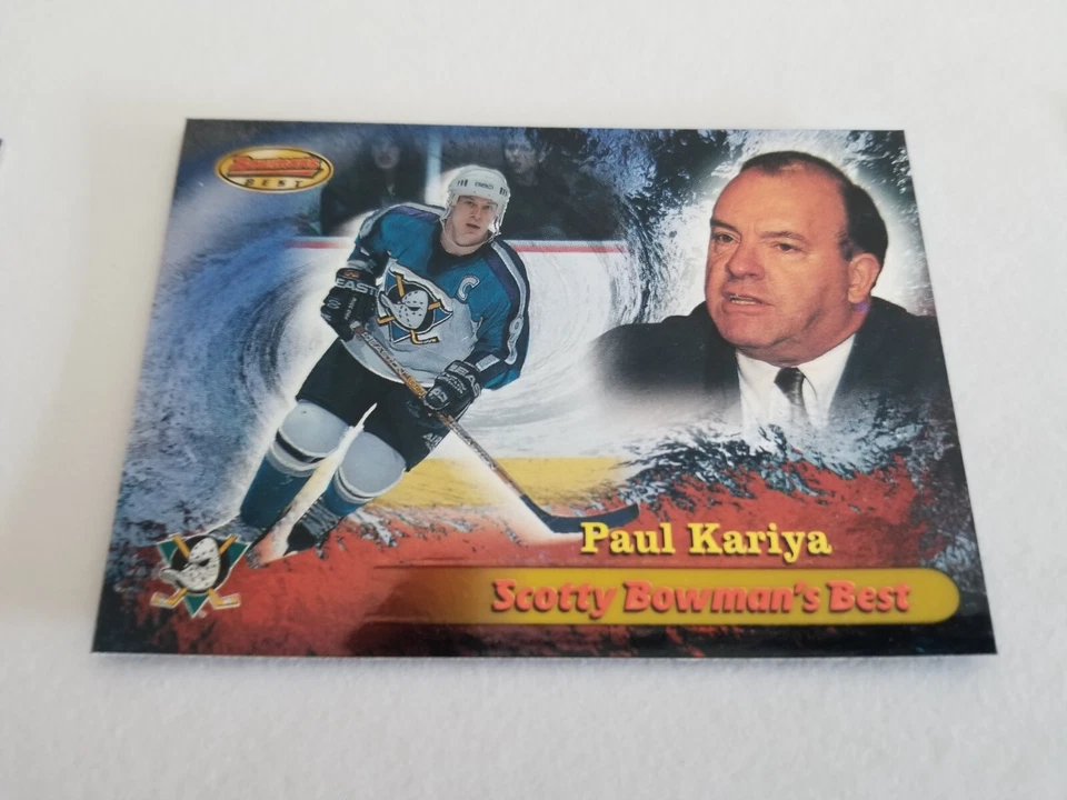 Paul Kariya 1998-99 Bowman's Best Scotty Bowman's Best #SB9 - Image 1 of 2