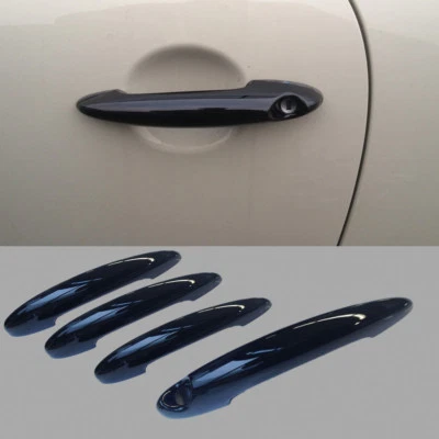 CARCASAS DE MANIJA DE PUERTA NEGRO BRILLANTE se adapta a MINI ONE COOPER R60 COUNTRYMAN - Imagen 1 de 3