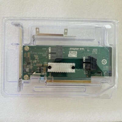 Inspur YZCA-00622-101 YPCB-00622-1P1 12Gb/s NVME U.2-Controller channel card - Image 1 of 4