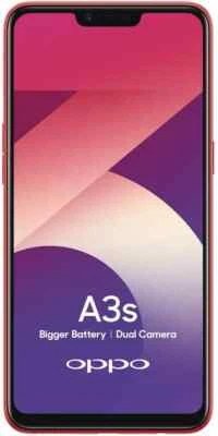 OPPO A3s (Red, 2GB RAM, 16GB Storage) - Image 1 of 3